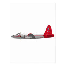 Lockheed P-2V Neptune Tanker Post Cards