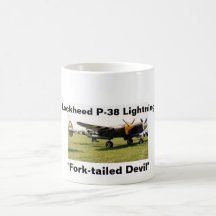 Lockheed P-38 Lightning Coffee Mugs