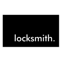 locksmith. business card templates