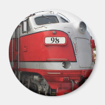 Locomotive Fridge Magnets