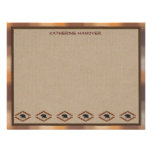 Lodge Style Personalised Flat Note Cards - Bear Personalised Invitations