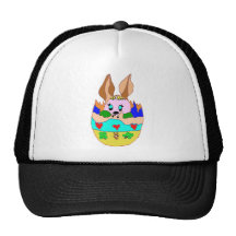 L'OEUF DE PAQUES AVEC LAPIN1.png Casquettes De Camionneur