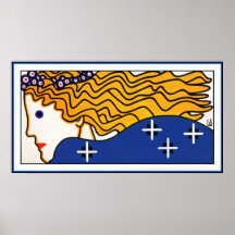 Loffler Poster:  Kunstschau Wien (Detail)