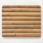 Log Cabin Siding Background Mouse Pad