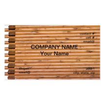 log cabin wall business cards
