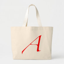 Logidea Atheist logo Canvas Bags