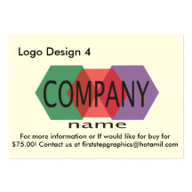 Logo Design 4 Business Card Template