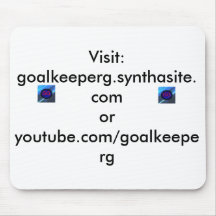 Logo, Logo, Visit:goalkeeperg.synthasite.comory... Mouse Pads