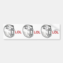 LOL BUMPER STICKERS