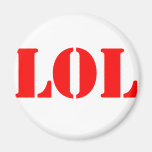 LOL FRIDGE MAGNET
