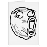 LOL Laugh Out Loud Rage Face Meme Card