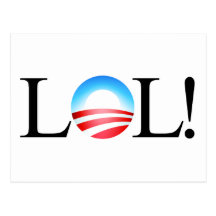 LOL Obama Postcard