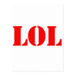 LOL POSTCARD