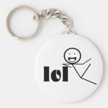 lol stick man key chains