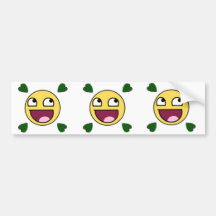 Lolface Bumper Sticker