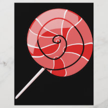 LolliPop red Full Color Flyer