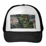 Lombard Street In San Francisco Americas Crookedes Mesh Hat