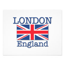 London and Union Jack Invite