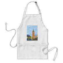 London Big Ben Apron
