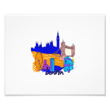 london blue city image.png photo print