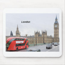 London Bus & Big Ben (St.K) Mouse Pad