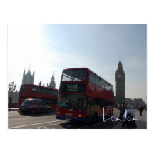 London Bus Postcard
