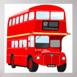 London Bus Posters