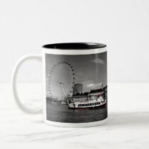 London Eye and Taxi Mugs