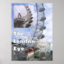 london eye poster