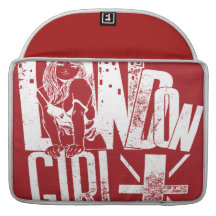 London girl sleeve MacBook pro sleeve