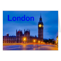 London Greeting Card