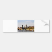 London Panorama Bumper Stickers