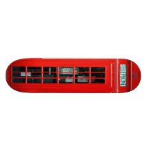 London Phone Booth Skateboard Pro
