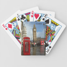 London Phone box & Big Ben (St.K) Card Decks