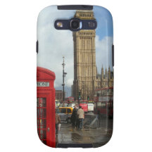 London Phone box & Big Ben (St.K) Galaxy SIII Cover