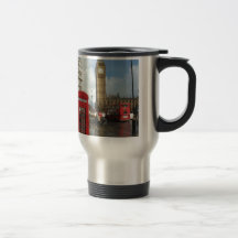London Phone box & Big Ben (St.K) Coffee Mugs