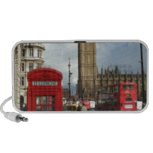London Phone box & Big Ben (St.K) Notebook Speakers