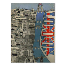 london postcards