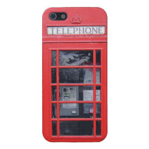 London Red Telephone Box iPhone 5 Cover