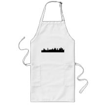 London skyline silhouette cityscape aprons