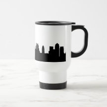 London skyline silhouette cityscape coffee mug
