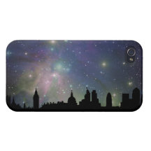 London skyline silhouette cityscape iPhone 4/4S cases