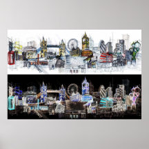 London view poster