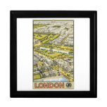 London Vintage Travel Poster Gift Boxes