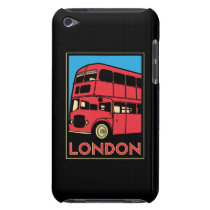 london westminster england art deco retro poster barely there ipod cover