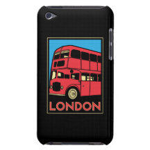 london westminster england art deco retro poster barely there iPod cover