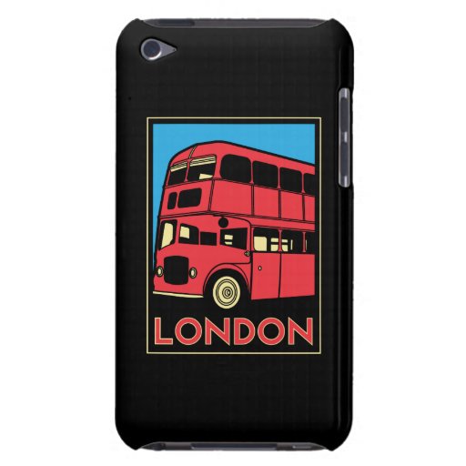 london westminster england art deco retro poster barely there iPod cover