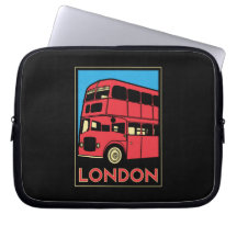 london westminster england art deco retro poster computer sleeves