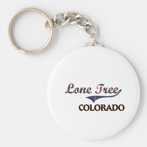 Lone Tree Colorado City Classic Keychains
