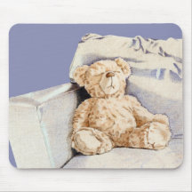 Lonely Teddy Mousepad